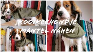 NÄHANLEITUNG Hundemantel mit eigenem Schnittmuster nähen [upl. by Llekcm]