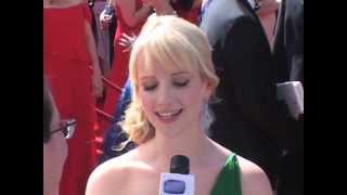 Melissa Rauch quotBig Bang Theoryquot at the 2012 Emmy Awards  EMMYTVLEGENDSORG [upl. by Zena627]