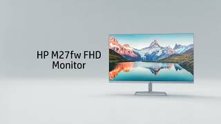 HP M27fw FHD Monitor [upl. by Ynahirb]