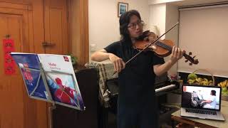 ABRSM 2020 Violin Grade 1  B2 Performance Ode to Joy [upl. by Aracot]