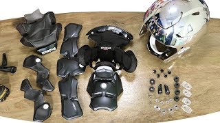 Assembling A Riddell SpeedFlex  38 Pieces [upl. by Ashlee]