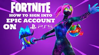 How to Connect Epic Games to Playstation Network 2025 [upl. by Lavina110]