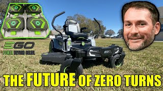 EGO Power 42quot Z6 Zero Turn Riding Mower Review [upl. by Aileduab]