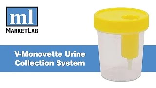 Marketlab Demonstrates the VMonovette Urine Collection System [upl. by Bibeau621]