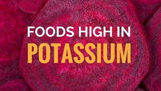 6 Healthy Foods That Are High in Potassium [upl. by Dredi748]