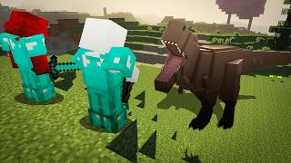 Surviving Dinosaurs in Minecraft [upl. by Brause]