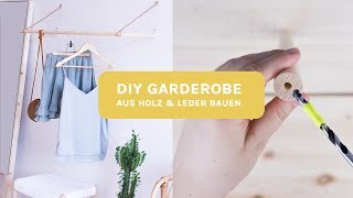 DIY Garderobe selber bauen  meindiyzuhause [upl. by Aniret]