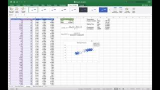 Covariance and Correlation in Excel [upl. by Izabel325]