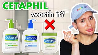 CETAPHIL REVIEW Gentle Skin Cleanser Oily Skin Cleanser and Moisturizing Lotion  WORTH IT ✅ [upl. by Atiker]