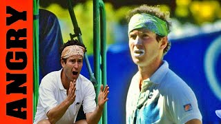 John McEnroe 🥵 Angry Moments [upl. by Ahsekal]