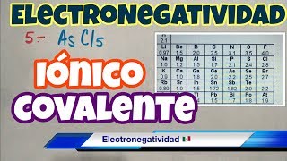 Electronegatividad de Pauling Tipos de Enlaces [upl. by Duffy]