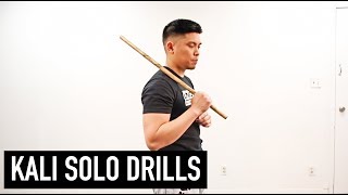 Solo Drills  Kali Basics [upl. by Chaffinch93]