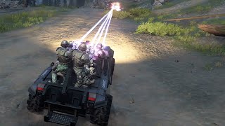 Halo Infinite Marines Are INSANE With Legendary Weapons [upl. by Hastings]