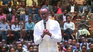 President Kagame speaks to over 2000 Rwandan youth during MeetThePresident event [upl. by Marela]