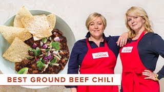 How to Make the Absolute Best Ground Beef Chili [upl. by Nuahsal]