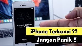 Cara Membuka iPhone yang Terkunci iPhone is Disabled [upl. by Ruscio]