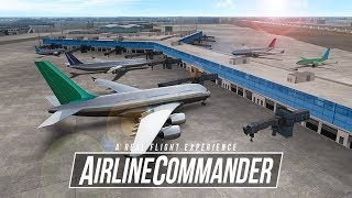 Airline Commander  AndroidiOS Gameplay Beta Test [upl. by Attiuqahs802]