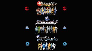 Thundercats Silverhawks Tigersharks [upl. by Garaway]