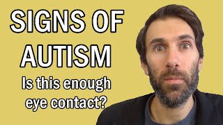 7 Signs of Autism in Men DSM5 Symptoms of AutismAspergers in High Functioning Autistic Adults [upl. by Liss748]