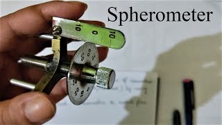 spherometer experiment  theory formula and calculationpart 2 [upl. by Pillihpnhoj539]