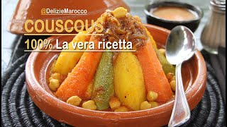 COUSCOUS di Carne e Verdura spiegato in italiano [upl. by Nref]