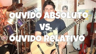 Ouvido Absoluto VS Ouvido Relativo por Fabio Lima [upl. by Janina581]