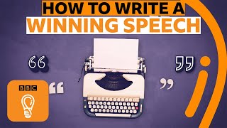 How to write a perfect speech  BBC Ideas [upl. by Anelegna318]