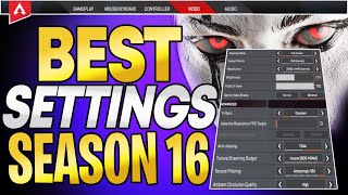 Best Controller Settings In Apex Legends Season 16 ALC  Reticle [upl. by Uht]