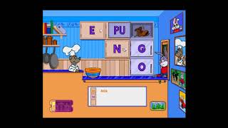 Reader Rabbits Preschool Part 1 ABC Diner [upl. by Naffets]