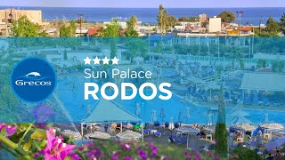 RODOS  Hotel Sun Palace  GRECOS [upl. by Enomrej]