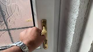 UPVC door stuck deadlock [upl. by Acsirp]