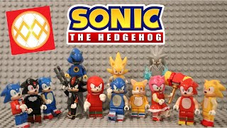 LEGO Sonic Bootleg Minifigs Wave 1 Review [upl. by Renaxela]