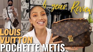 Louis Vuitton POCHETTE METIS in depth REVIEW  Tiana Peri [upl. by Nytsuj]