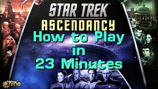 How to Play Star Trek Ascendancy in 23 Minutes [upl. by Wiburg]