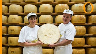 Parmigiano Reggiano how the King of Italian cheese is made [upl. by Ddahc50]