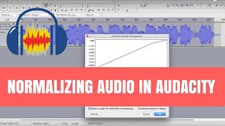 Normalizing Audio in Audacity [upl. by Enneiviv]