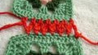 Crochet Granny Squares  4 Join with Chain Stitch amp Dc2tog [upl. by Gannes668]