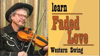 Faded Love fiddle lesson [upl. by Tenay369]