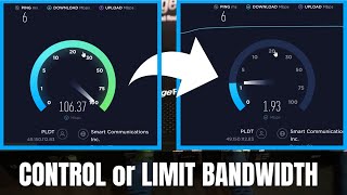 Manage Bandwidth How to Control and Limit Internet Speed amp Bandwidth for Each User [upl. by Lakym]