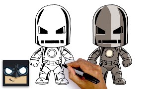 How To Draw Ironman Model 1  The Avengers [upl. by Hadias]