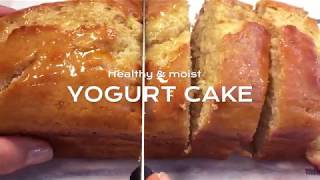 Easy healthy yogurt cake [upl. by Elbart]