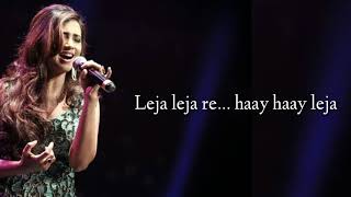 Leja Leja Re lyrical video  Shreya Ghoshal [upl. by Good]