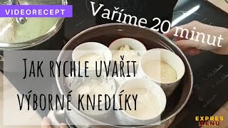 Recept na rychlé knedlíky [upl. by Ramor341]