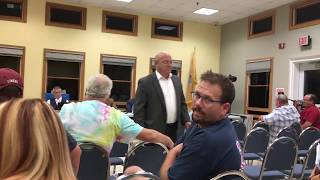 Phillipsburg mayor gets kicked out of town meeting 91818 [upl. by Nadean462]