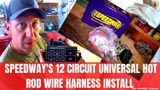 Speedway Motors 12 Circuit Wire Harness Install Part 1 Bad Hombre Garage Ep 43 [upl. by Sicular]