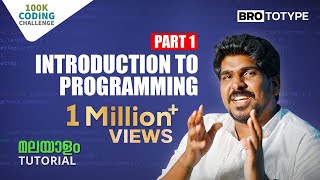 Part 1  Introduction To Programming  C Programming Malayalam Tutorial [upl. by Lordan]