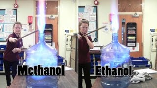 Whoosh Bottle  Methanol Vs Ethanol [upl. by Harpole]