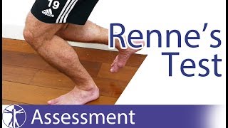 Rennes Test  Iliotibial Band Friction Syndrome ITBS [upl. by Risay934]