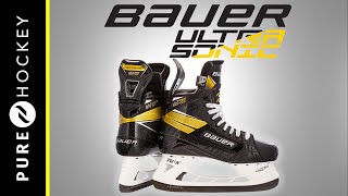 Bauer Supreme Ultrasonic Hockey Skates  Product Review [upl. by Itch885]