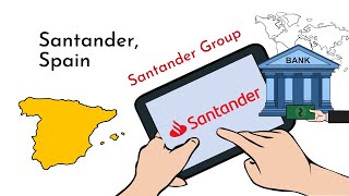 Santander Bank Banco Santander  History and Company profile overview [upl. by Sewell782]